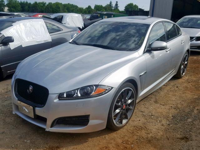 SAJWA0F77F8U66855 - 2015 JAGUAR XF 3.0 SPO SILVER photo 2