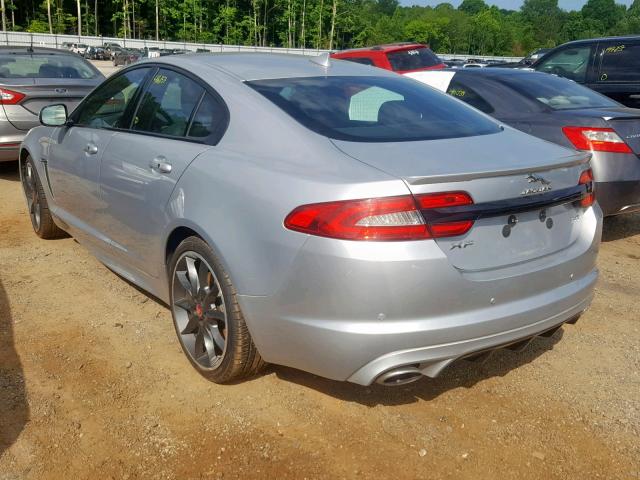 SAJWA0F77F8U66855 - 2015 JAGUAR XF 3.0 SPO SILVER photo 3