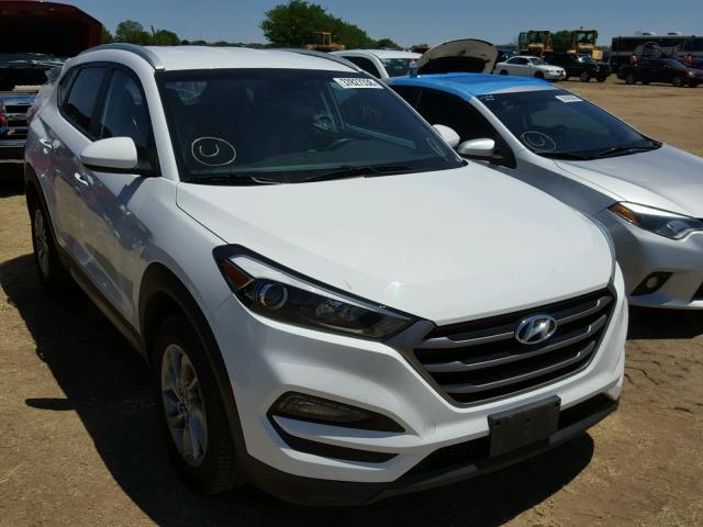 KM8J3CA41GU113467 - 2016 HYUNDAI TUCSON LIM WHITE photo 1