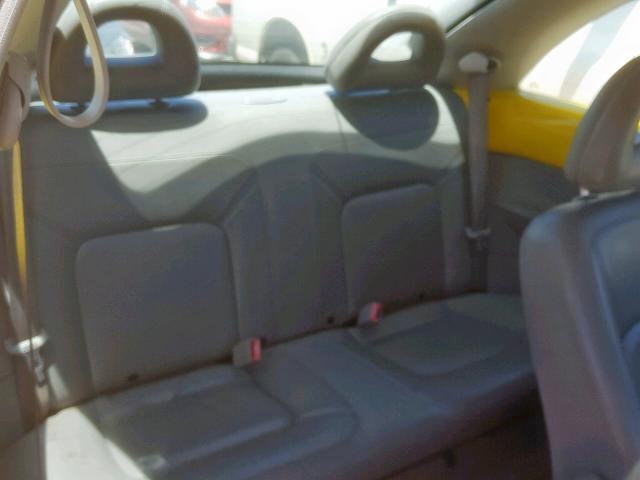 3VWDD21C42M428824 - 2002 VOLKSWAGEN NEW BEETLE YELLOW photo 6
