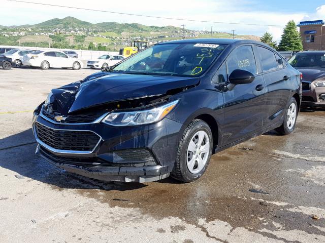 1G1BC5SM8G7289085 - 2016 CHEVROLET CRUZE LS BLACK photo 2