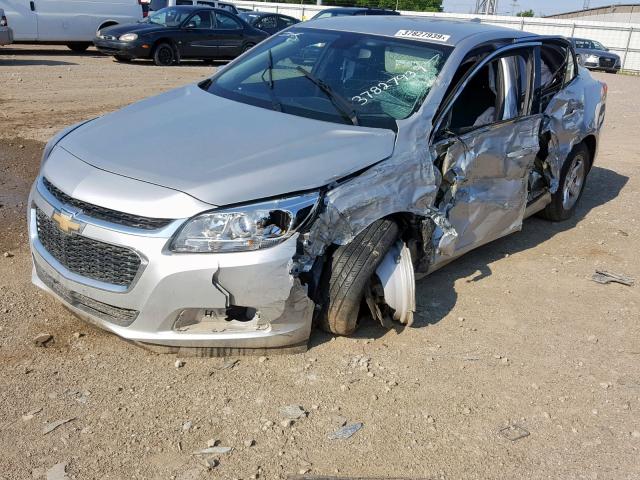 1G11C5SL3FF219484 - 2015 CHEVROLET MALIBU 1LT 银色 照片 2