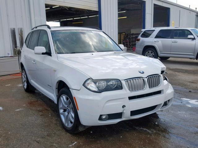 WBXPC934X9WJ28980 - 2009 BMW X3 XDRIVE3 WHITE photo 1