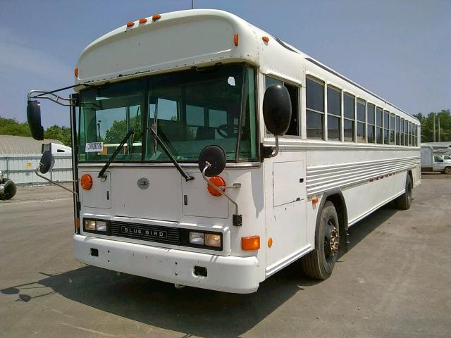 1BABNBKA47F246627 - 2007 BLUE BIRD SCHOOL BUS WHITE photo 2