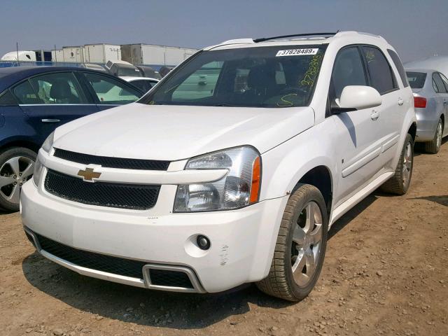 2CNDL737086048977 - 2008 CHEVROLET EQUINOX SP WHITE photo 2