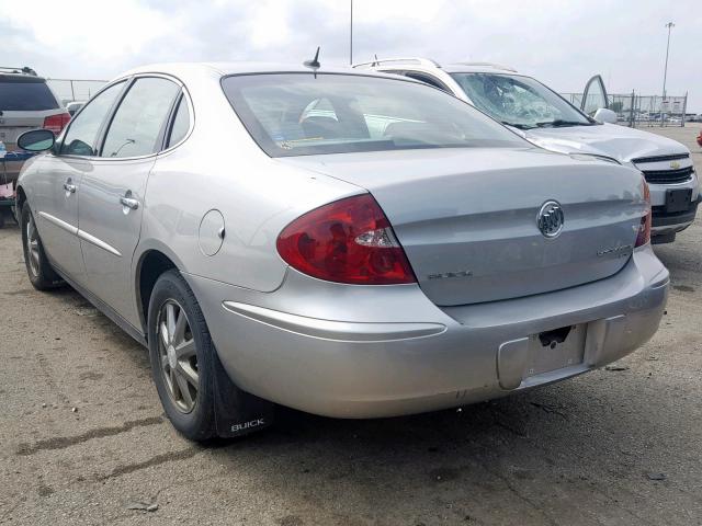 2G4WC582771152162 - 2007 BUICK LACROSSE C SILVER photo 3