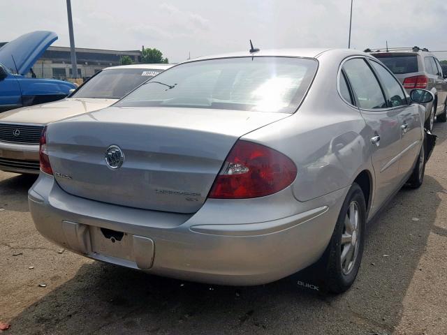 2G4WC582771152162 - 2007 BUICK LACROSSE C SILVER photo 4