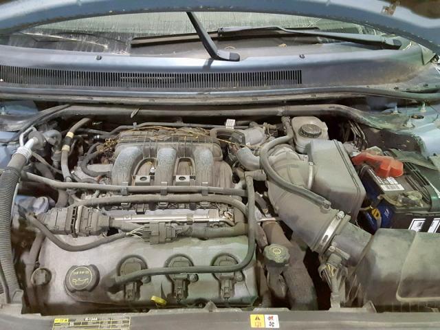 1FMDK05W58GA01992 - 2008 FORD TAURUS X S BLUE photo 7