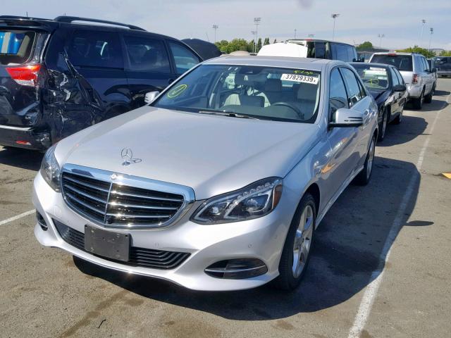 WDDHF0EB4GB169650 - 2016 MERCEDES-BENZ E 250 BLUE SILVER photo 2