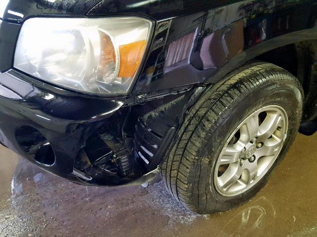 JTEEP21A160177777 - 2006 TOYOTA HIGHLANDER BLACK photo 9