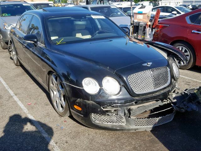 SCBBR93WX7C040360 - 2007 BENTLEY CONTINENTA BLACK photo 1