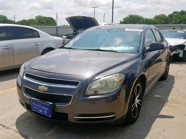 1G1ZC5EB3AF293163 - 2010 CHEVROLET MALIBU 1LT GRAY photo 2
