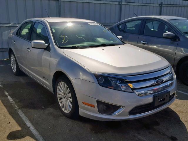 3FADP0L33AR395785 - 2010 FORD FUSION HYB SILVER photo 1