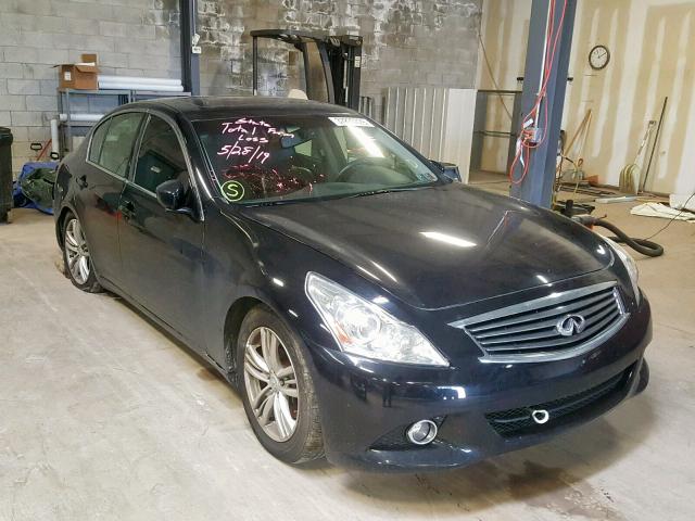 JN1CV6AR7DM765271 - 2013 INFINITI G37 BLACK photo 1