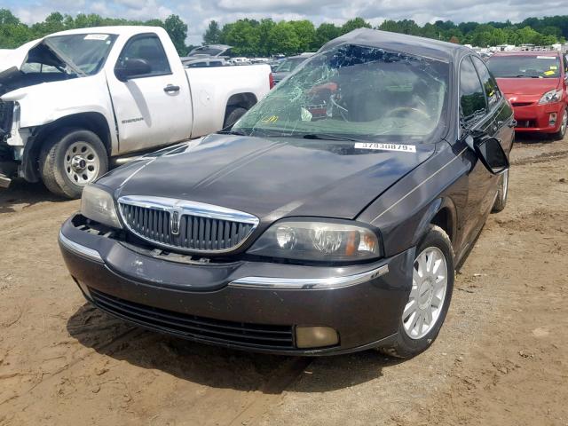 1LNHM86S85Y638192 - 2005 LINCOLN LS BROWN photo 2