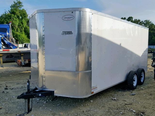 5YCBE1625JH052506 - 2018 ARNI TRAILER WHITE photo 2