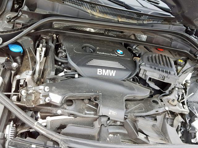 WBXHT3C38GP883237 - 2016 BMW X1 XDRIVE2 BLACK photo 7