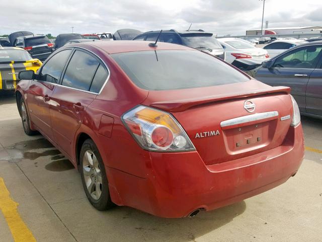 1N4CL21E99C182065 - 2009 NISSAN ALTIMA HYB RED photo 3