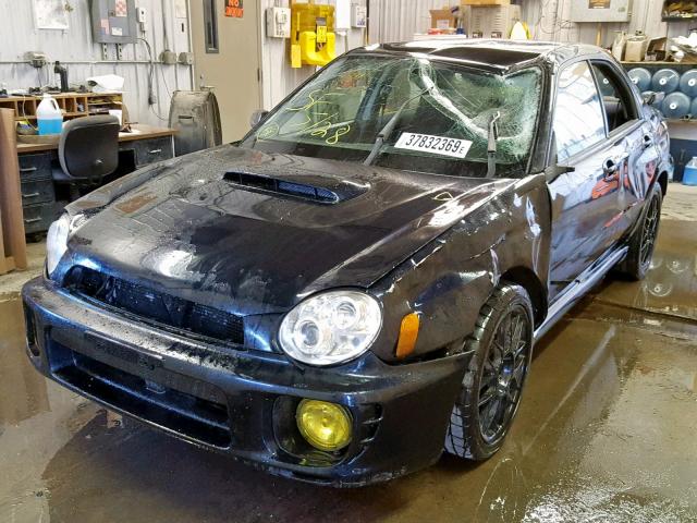 JF1GD29653G506429 - 2003 SUBARU IMPREZA WR BLACK photo 2