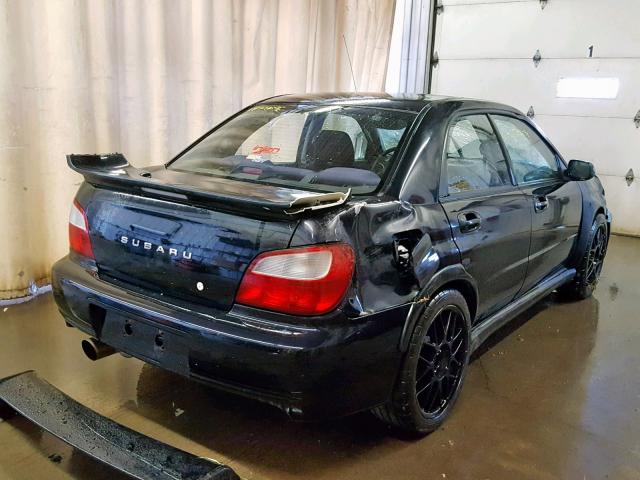 JF1GD29653G506429 - 2003 SUBARU IMPREZA WR BLACK photo 4