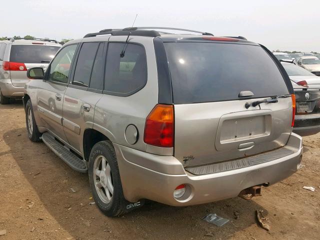 1GKDT13S022155722 - 2002 GMC ENVOY BEIGE photo 3