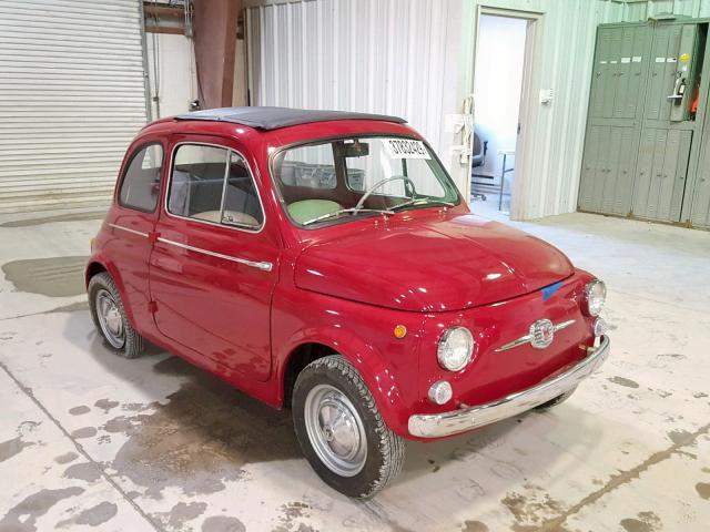 110D486104 - 1962 FIAT 500 RED photo 1