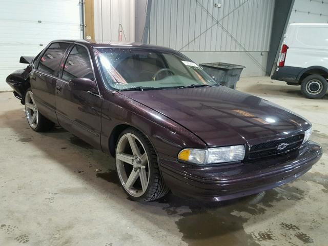 1G1BL52P9TR191465 - 1996 CHEVROLET CAPRICE / PURPLE photo 1