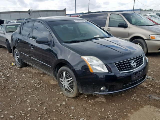 3N1AB61E88L636453 - 2008 NISSAN SENTRA 2.0 BLACK photo 1