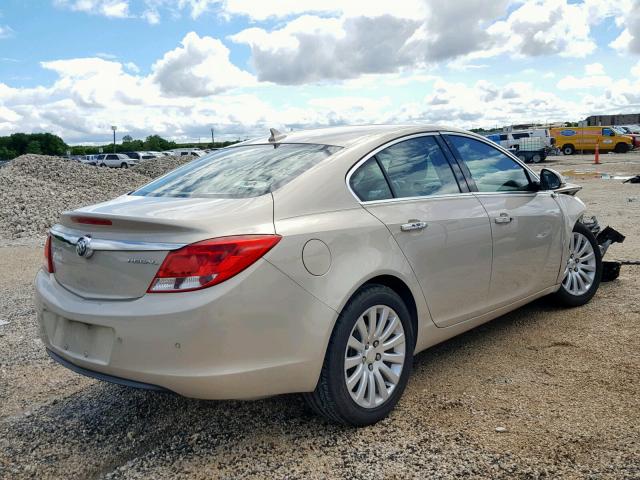 2G4GS5EK7C9120576 - 2012 BUICK REGAL PREM GOLD photo 4