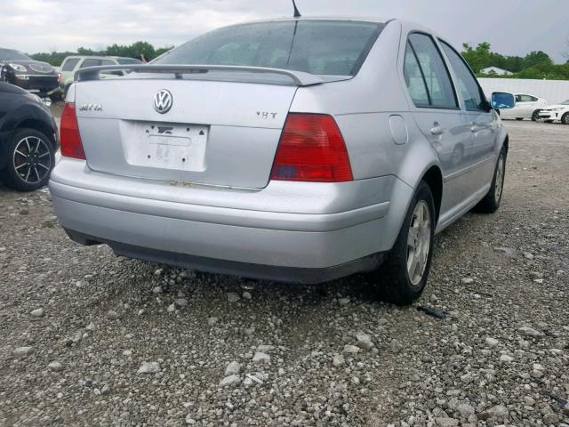 3VWSA29M3YM009837 - 2000 VOLKSWAGEN JETTA GLS SILVER photo 4