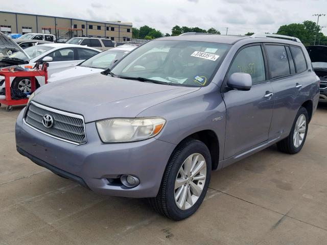 JTEEW44A882006056 - 2008 TOYOTA HIGHLANDER GRAY photo 2