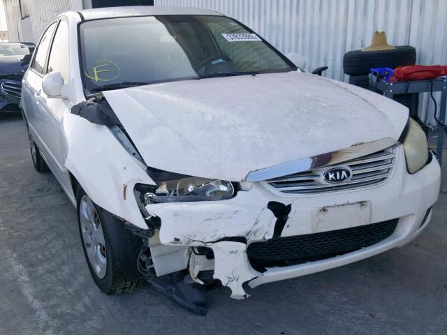 KNAFE122775426388 - 2007 KIA SPECTRA EX WHITE photo 1