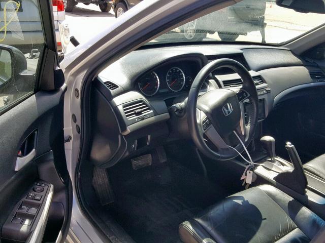 1HGCP26849A082535 - 2009 HONDA ACCORD EXL SILVER photo 9