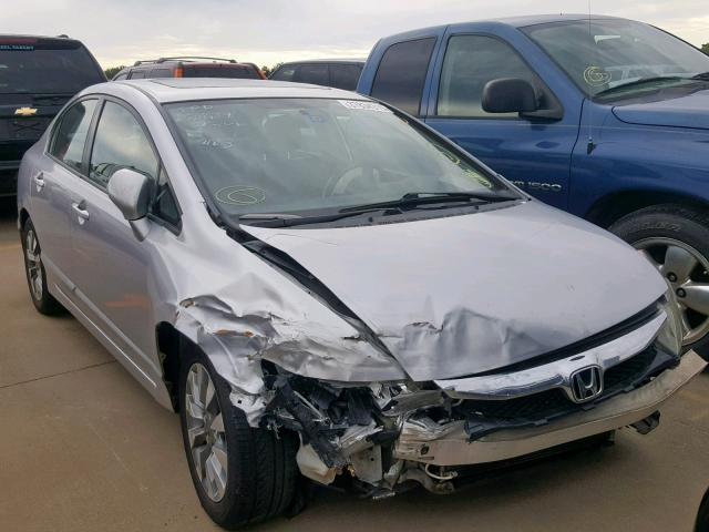 2HGFA16949H502183 - 2009 HONDA CIVIC EXL 银色 照片 1