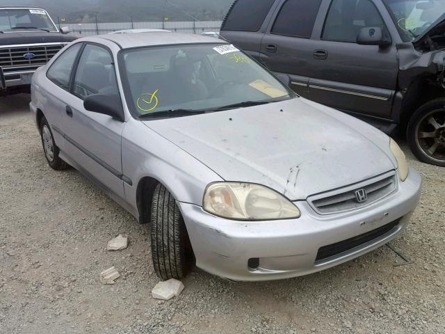 1HGEJ6227YL008774 - 2000 HONDA CIVIC DX SILVER photo 1