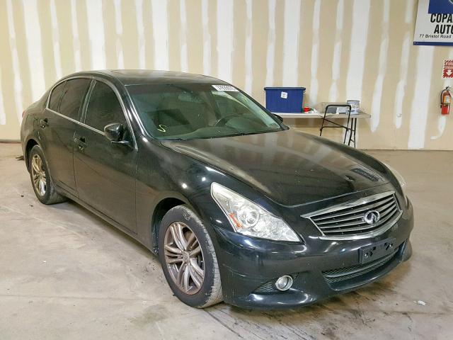 JN1CV6AR4AM250661 - 2010 INFINITI G37 BLACK photo 1