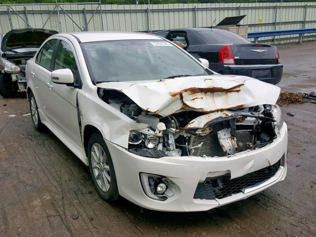 JA32V2FW4GU004345 - 2016 MITSUBISHI LANCER ES WHITE photo 1