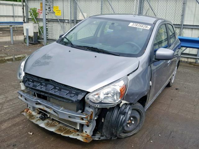 ML32A3HJ6FH046532 - 2015 MITSUBISHI MIRAGE DE GRAY photo 2