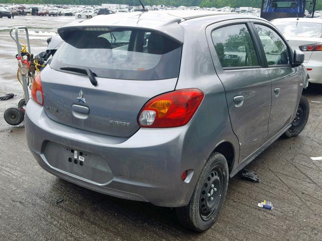 ML32A3HJ6FH046532 - 2015 MITSUBISHI MIRAGE DE GRAY photo 4