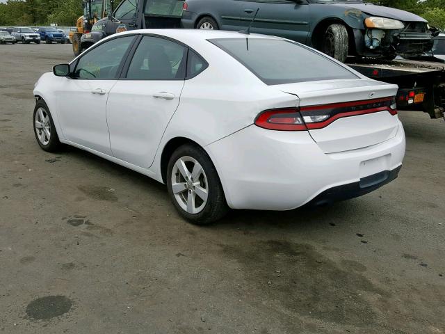 1C3CDFBB7GD629877 - 2016 DODGE DART SXT WHITE photo 3