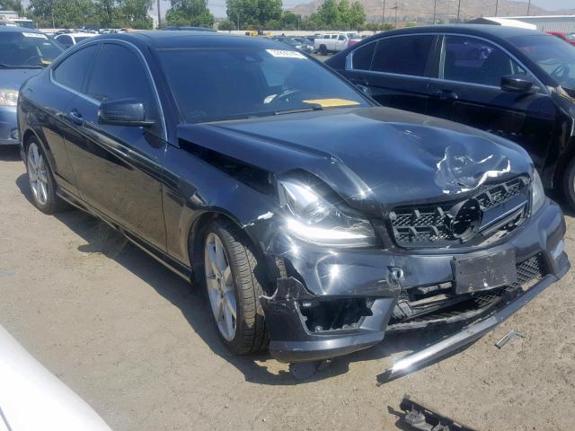 WDDGJ4HB4EG161495 - 2014 MERCEDES-BENZ C 250 CHARCOAL photo 1