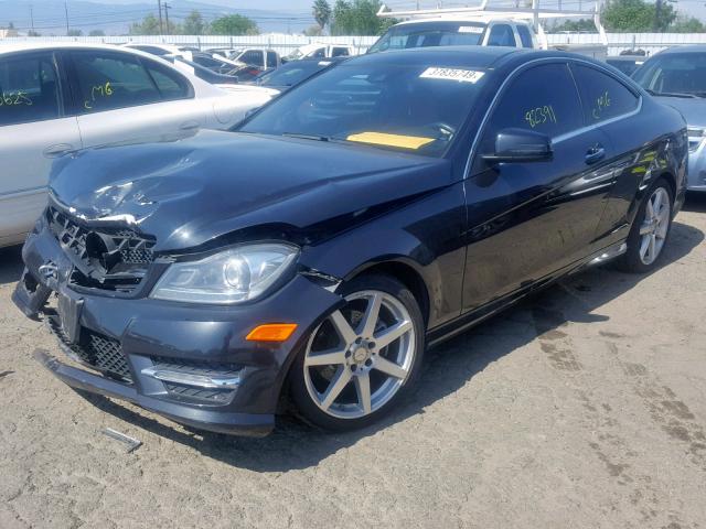 WDDGJ4HB4EG161495 - 2014 MERCEDES-BENZ C 250 CHARCOAL photo 2