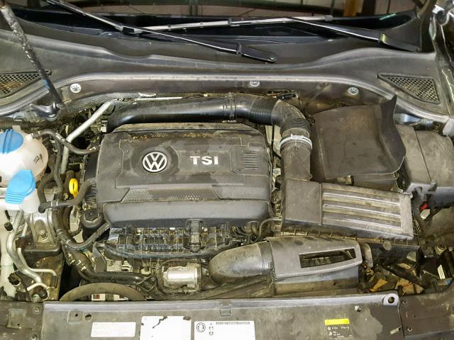 1VWAS7A36FC109986 - 2015 VOLKSWAGEN PASSAT S SILVER photo 7