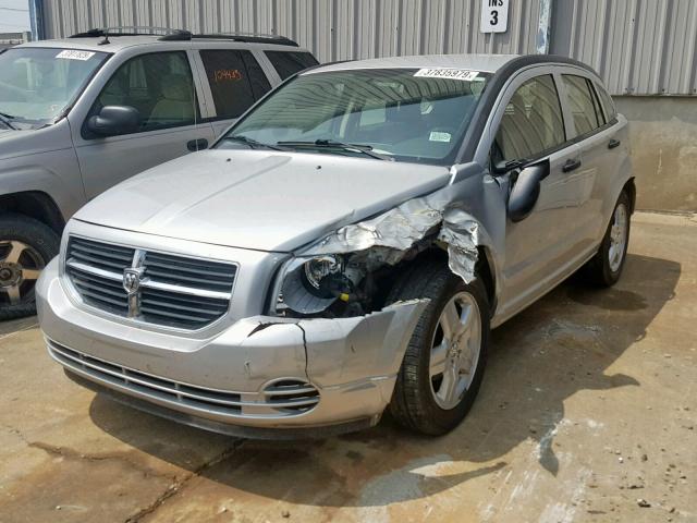 1B3HB48B08D768786 - 2008 DODGE CALIBER SX SILVER photo 2