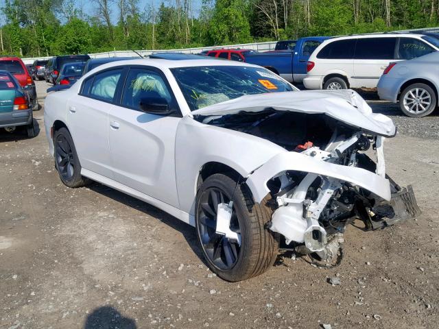 2C3CDXHG0KH607661 - 2019 DODGE CHARGER GT WHITE photo 1