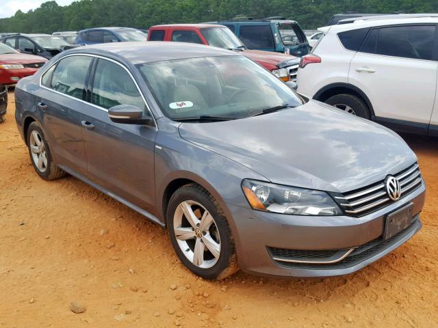 1VWAT7A37EC024750 - 2014 VOLKSWAGEN PASSAT S GRAY photo 1