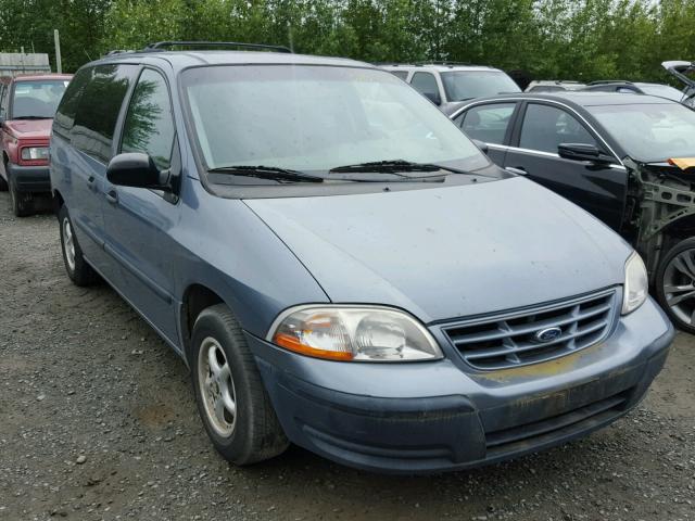 2FMZA5141XBB85893 - 1999 FORD WINDSTAR L BLUE photo 1