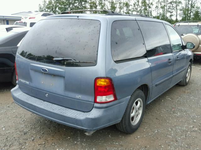 2FMZA5141XBB85893 - 1999 FORD WINDSTAR L BLUE photo 4