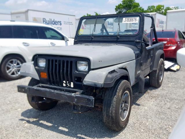 2J4FY19E1LJ539401 - 1990 JEEP WRANGLER / BLACK photo 2