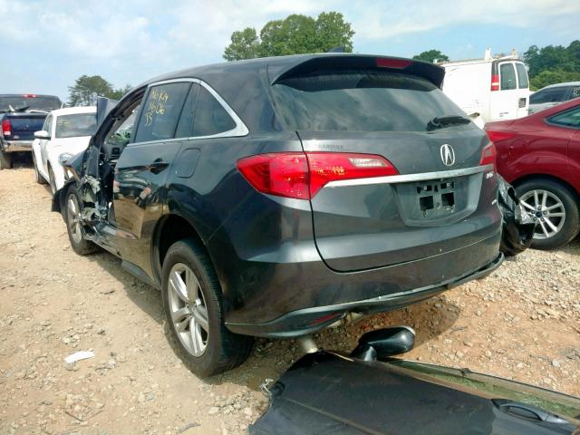 5J8TB4H5XFL026001 - 2015 ACURA RDX TECHNO BLACK photo 3